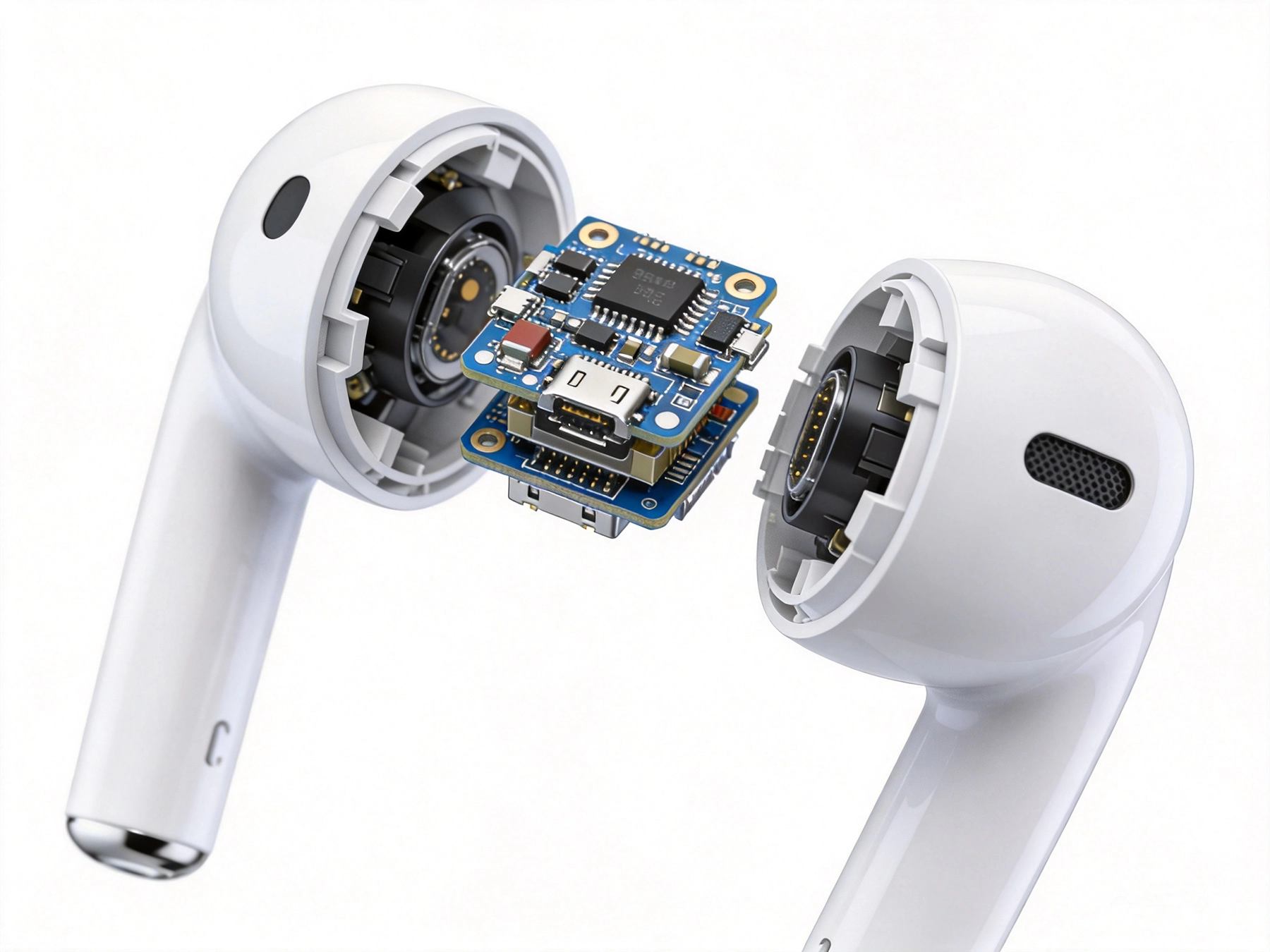 Enabling Compact Designs in True Wireless Stereo (TWS) Earbuds